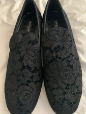 Lace Black Dolce & Gabbana men shoes 10