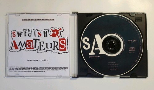 SWEDISH AMATEURS Personality #2 CD | Stockholm Sweden nofx me first & the gimmie - Bild 2 von 2