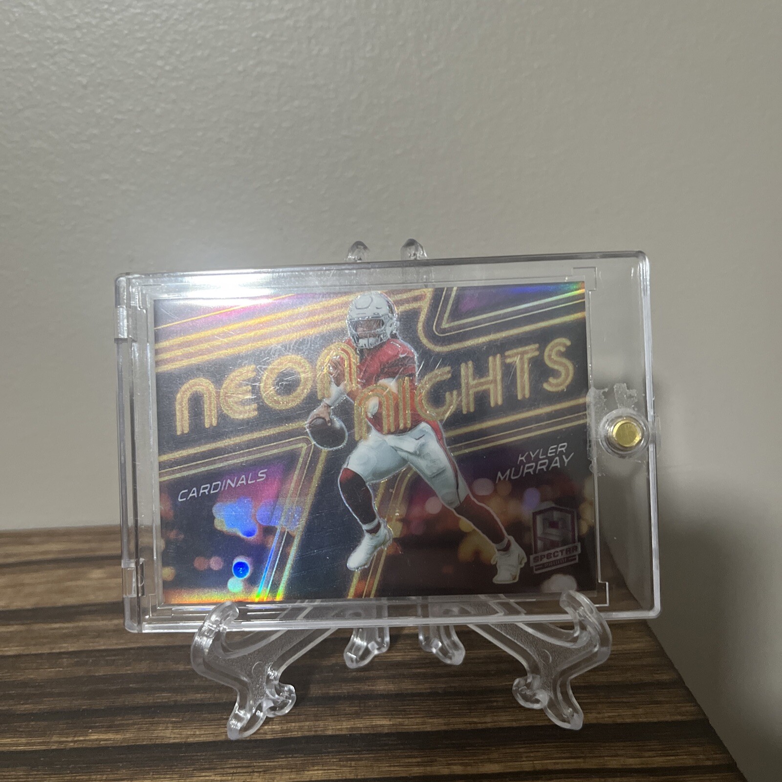 2022 Spectra Neon Nights Kyler Murray SSP Case Hit. EXTREMELY RARE