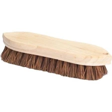 (CASE OF 12)  ALL PURPOSE SCRUB BRUSH - 9" HARD BRISTLE BRUSH -CLEANING BRUSH