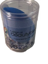 Beautyblender Saphire Blue Makeup Sponge NEW IN JAR