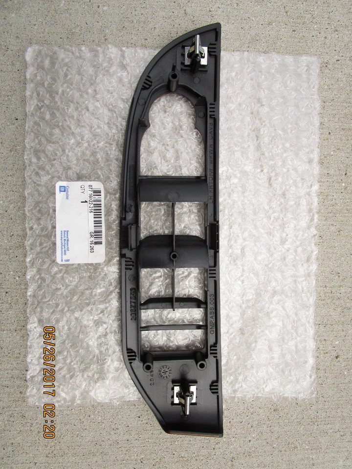 07-09 CHEVY TAHOE SUBURBAN LS LT MASTER INTERRUPTOR VENTANA BISEL MOLDURA NUEVO Foto 2 de 2