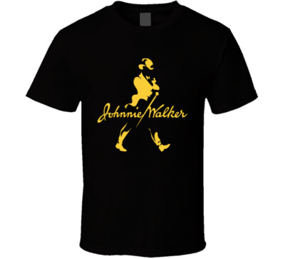 Johnnie Walker Scotch Whiskey Red Blue Gold T Shirt