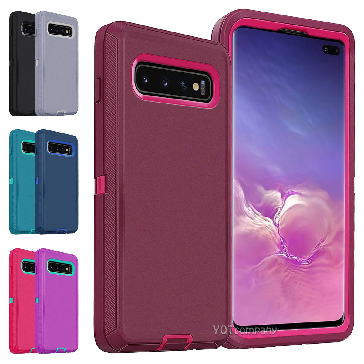For Samsung Galaxy S10/S10 Plus/S10e Case Heavy Duty Shockproof Protective  Cover