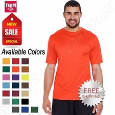 Team 365 Mens Dri-Fit Performance Gym Workout  UV Protection T-Shirt M-TT11