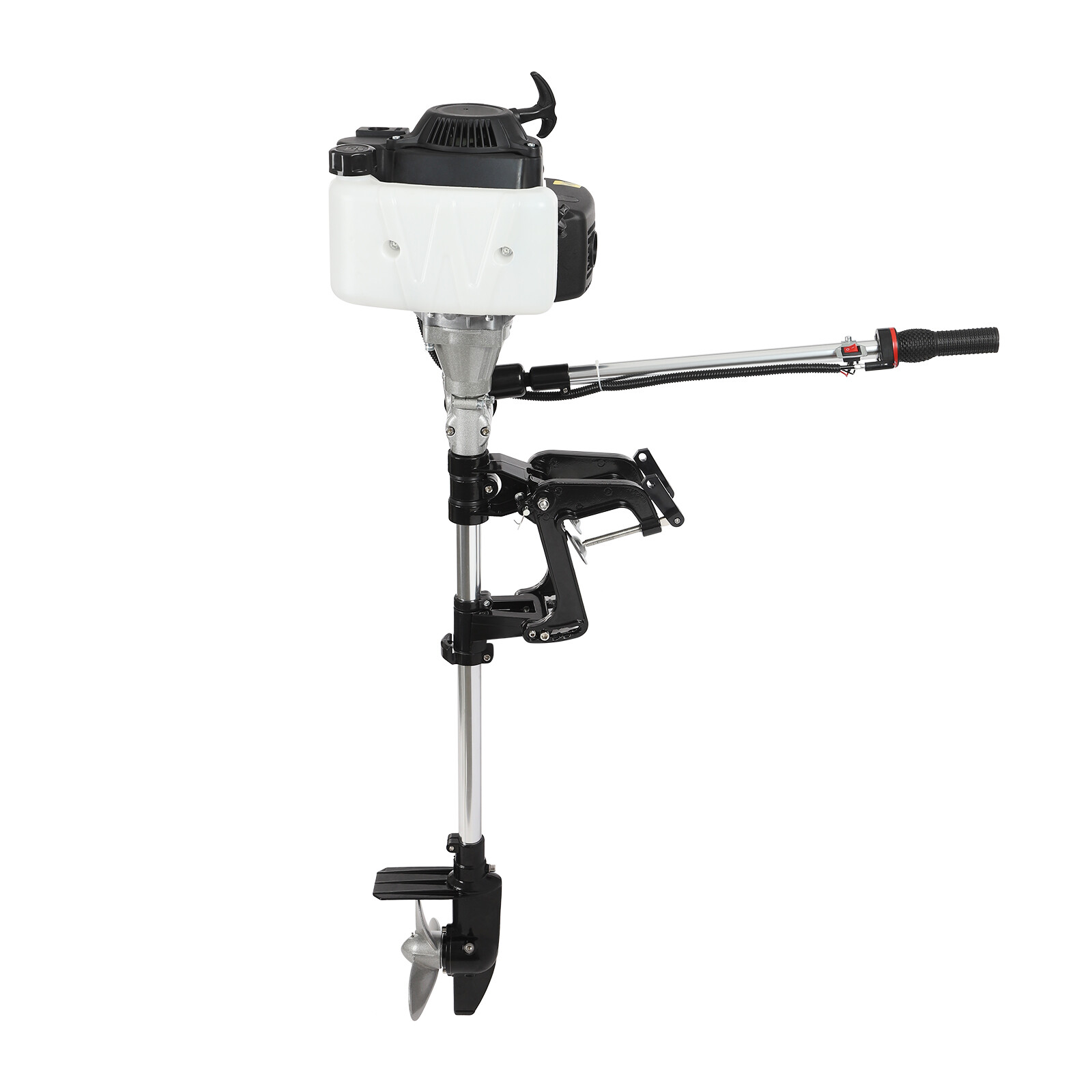 4 Stroke 7.5HP Outboard Motor Engine Fishing Boat Engine TCI Air Cooling 144cc