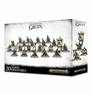 Game Workshop Warhammer Age of Sigmar Grots Gloomspite Gitz Stabbas Shootas