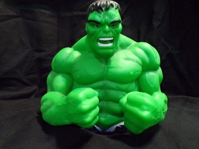 monogram hulk dc comics plastic bank new