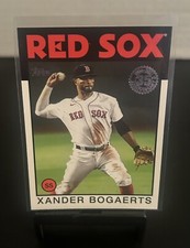Xander Bogaerts 2021 Topps Series 1 1986 35th Anniversary #86B-28 Boston Red Sox