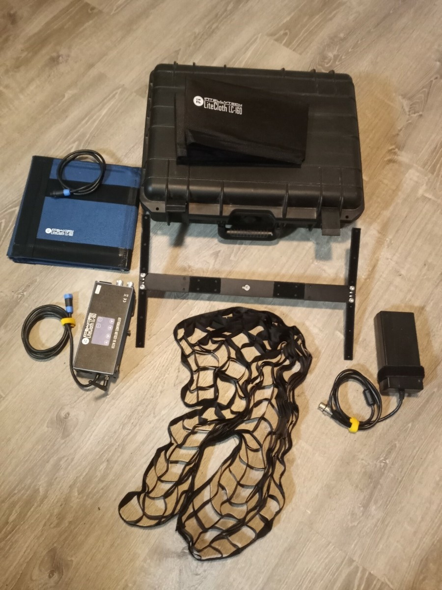 Intellytech LC-160 LiteCloth 2x2 Light Foldable LED Mat Kit