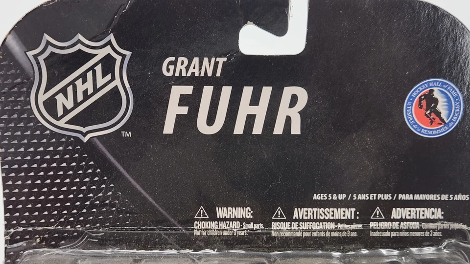 Novos 2 bonecos McFarlane NHL Series 19 Bernie Parent & Grant Fuhr - Imagem 2 de 4