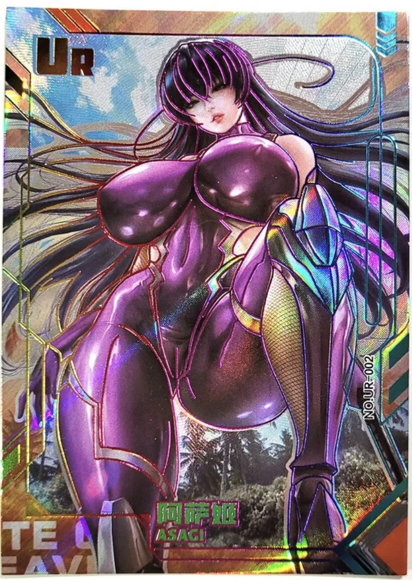 Taimanin Asagi Doujin Card Goddess Story Charming Heavenly Kingdom UR Card  002 | eBay