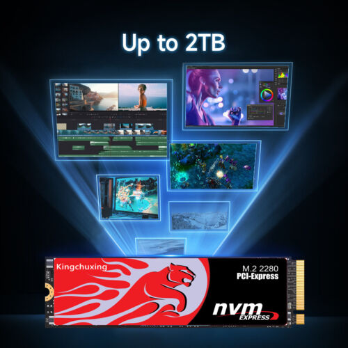 Kingchuxing 1 TB M.2 SSD 2280 NVMe PCIe 2 TB internes Solid-State-Laufwerk 5200 MB/s - Bild 13 von 28