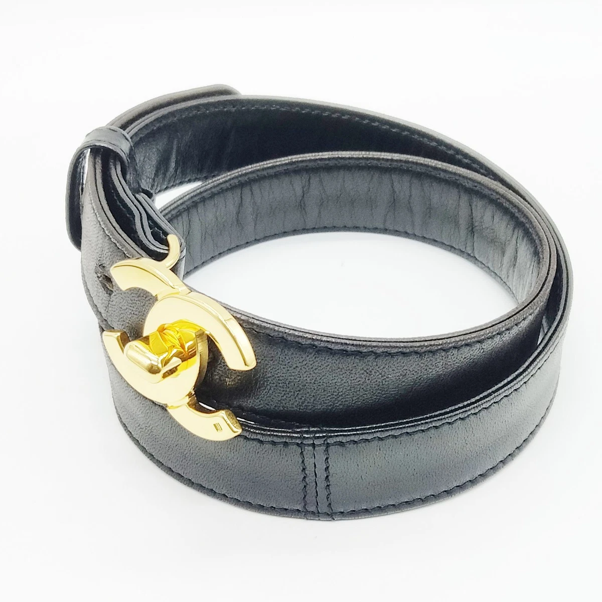 CHANEL Black Belts for Women for sale | eBay