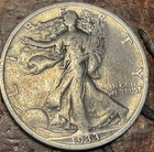 1933-S Walking Liberty Half Dollar - Scarce Semi-key  USA 🇺🇸 Silver Coin
