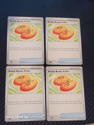4x Buddy-Buddy Poffin - 144/162 oder 101/131 - Spielset