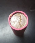 💥 AmeriTrust Wheat Cent Roll XF 1916 D/ XF 1928 D Ends 50 Lincoln Pennies