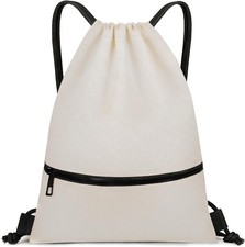 Large Drawstring Gym Bag Beach Backpack Waterproof Customized Oversized
