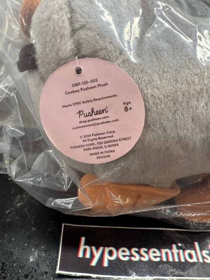 Pusheen Shop Label Exclusive 2025 Western Cowboy Pusheen Plush New Rare IN HAND - Image 2 of 4