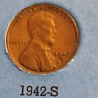 1942 S Lincoln Wheat Cent • #M506