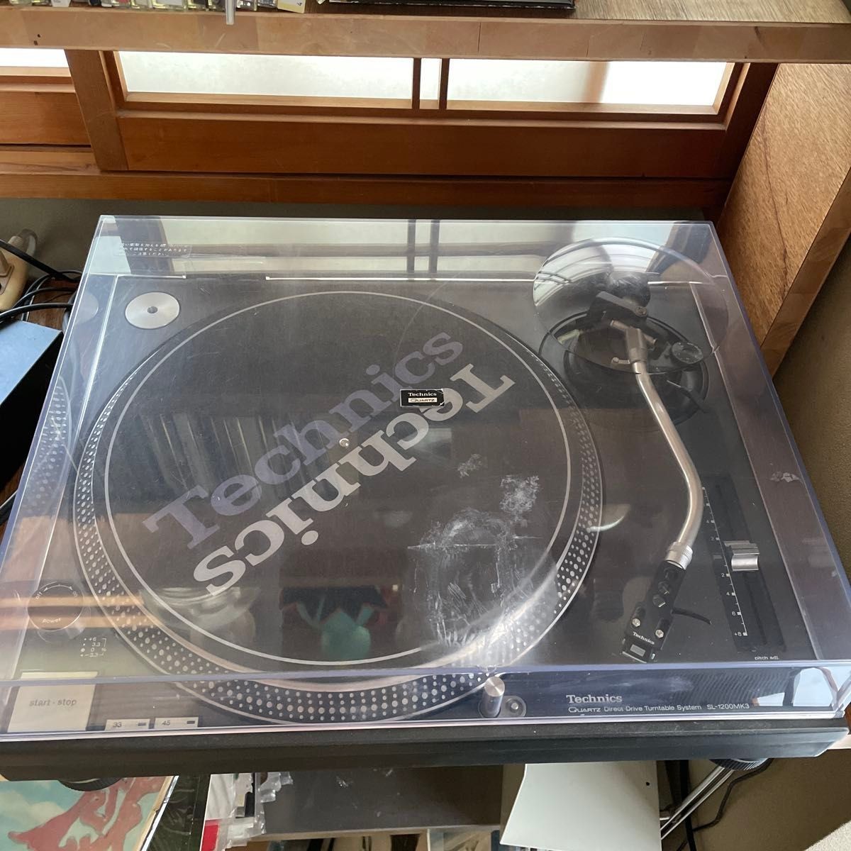Technics SL‑1200MK3 Direct‑Drive Quartz DJ Turntable Black