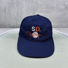Vintage Tony Gwynn San Diego Padres Hat Cap Snapback Blue Stadium Giveaway MLB
