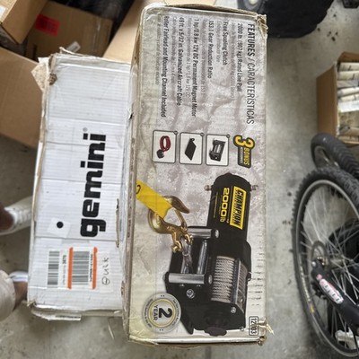 Champion 12003 ATV/UTV Winch Kit w/2000lb Rated Line Pull