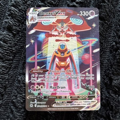 Deoxys VMAX GG45/GG70 Crown Zenith Galarian Gallery Ultra Rare Pokemon Card NM/M
