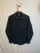 Rock Republic Button Up Shirt Small Adult Bla...