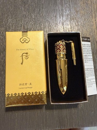 The History of Whoo Gongjinhyang Mi Luxury Lip Rouge 6g #55 Real Red K-Beauty - Picture 2 of 4