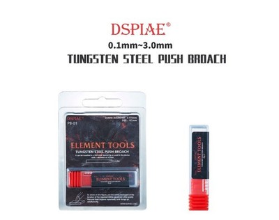 DSP-PB-03 Dspiae 0.3MM Tungsten Steel Push Broach Chisel