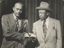 Eddie Rodchester Anderson ORIGINAL PHOTOGRAPH OF JACK BENNY AND EDDIE #162905
