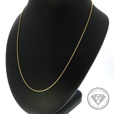 SONDERAKTION WERT 720,- Feine Schlangen Kette 585 Gold 14k 14 KT 43cm XXYY