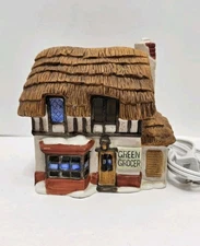 Department 56 Dickens Village "Green Grocer" 6556-0 Vintage 1984 Christmas Decor