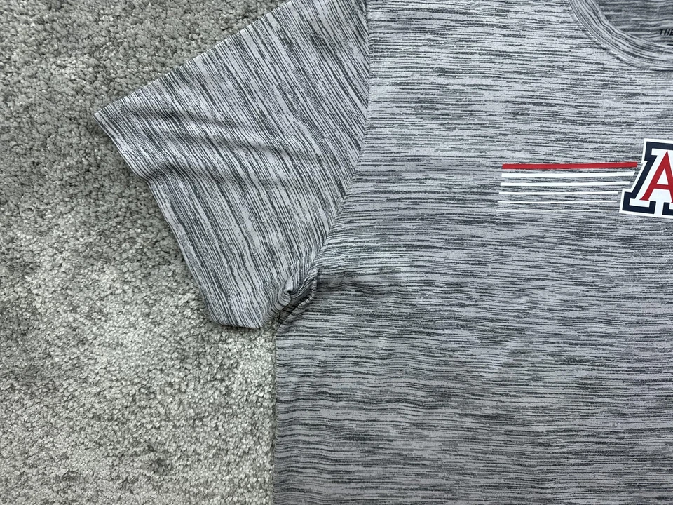 Arizona Wildcats Shirt Mens 2XL Gray Nike Dri-FIT Heathered Short Sleeve NCAA - Image 4 of 4