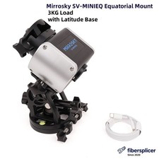 Mirrosky SV-MINIEQ Equatorial Mount 3KG Load w/Latitude Base for Telescope 1pc