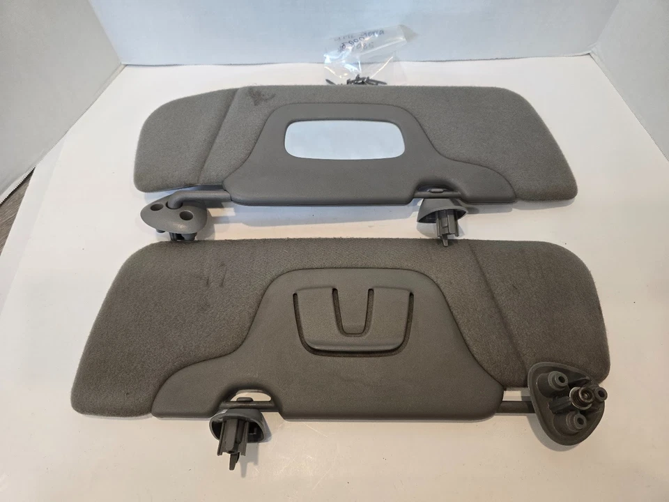 99-06 Chevy Silverado 1500 GMC Yukon Sierra Tahoe par de para-sol esquerda direita A011 - Imagem 2 de 4