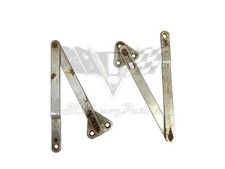 1958 Chevy Wagon Tailgate Support Straps Pair Used