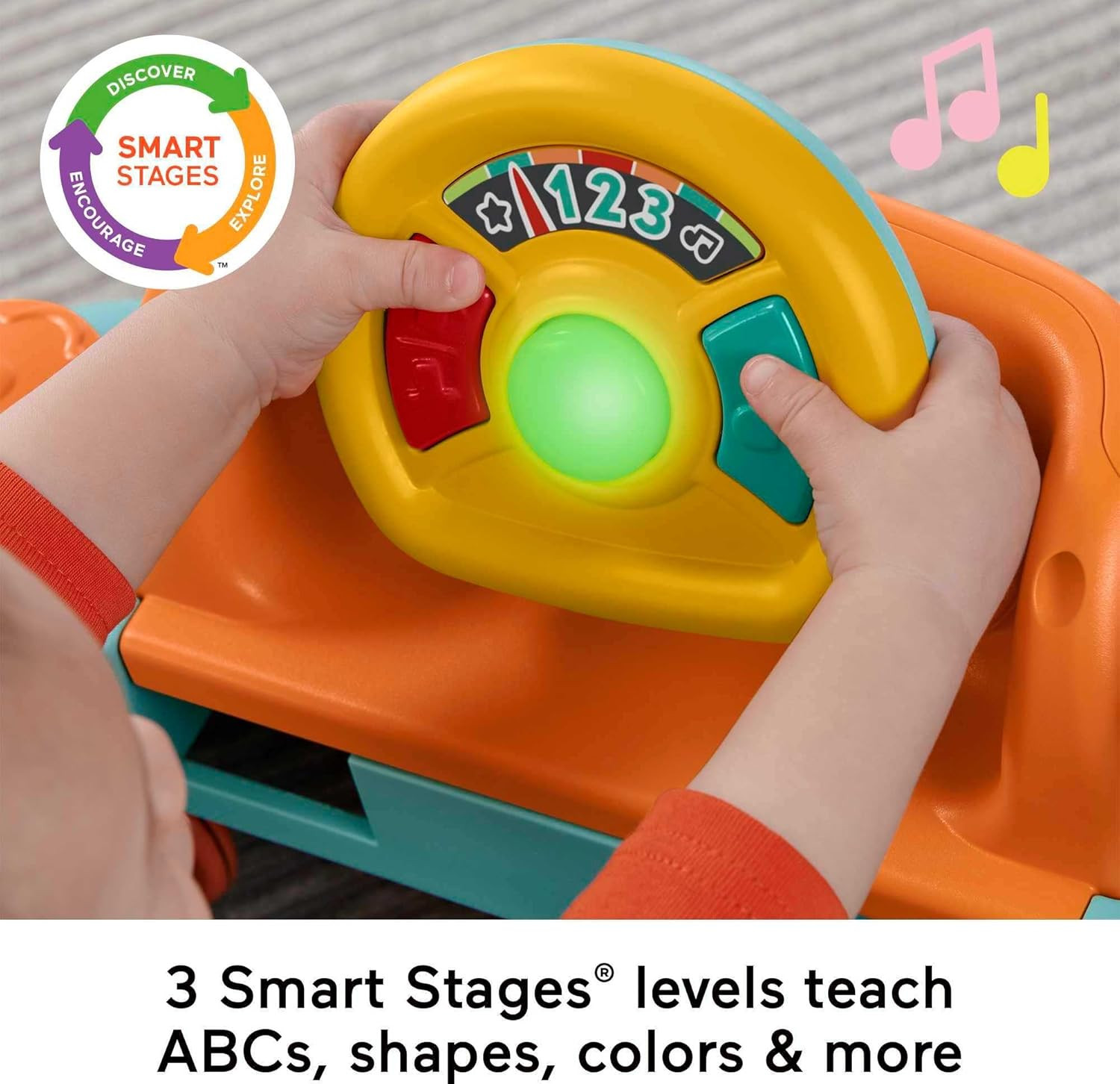 2-In-1 Jumperoo Activity Center for Baby to Toddler with Lights Sounds and Smart