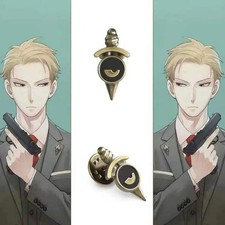 1pc Anime SPY&times;FAMILY Loid Forger Metal Badge Brooch Pin Bag Accessories Gift New
