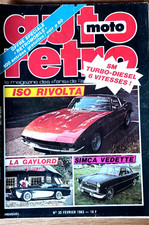 AUTO RETRO N°30 02/83 -ISO RIVOLTA GAYLORD - SIMCA VEDETTE - VOLVO 122 - CORTINA