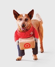 Target Team Member Jeans Dog Frontal Costume - Boots  Barkley  Red XL