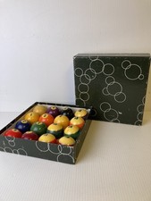 Vintage Billiard Ball Set D2-15
