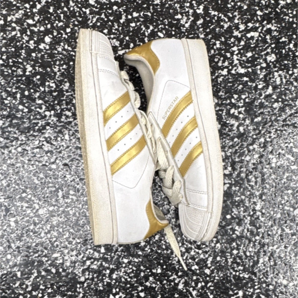Adidas Superstar White Gold for sale | eBay