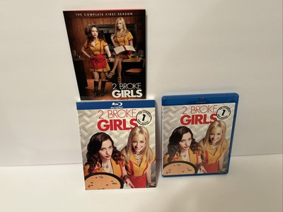 #ad 2 Broke Girls Complete First Season Blu ray Disc 2012 2 Disc Set $20.00