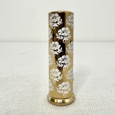 Vintage COTY 24 Crème Lipstick Scarlet Red Collectible Tube Gold/White New