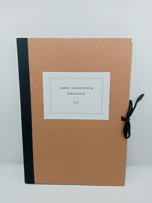 Corpus Inscriptionum Etruscarum - Volume II - Fasciculum II - Cristofani