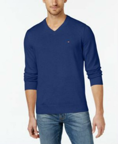 Tommy Hilfiger Men's Signature Solid V 