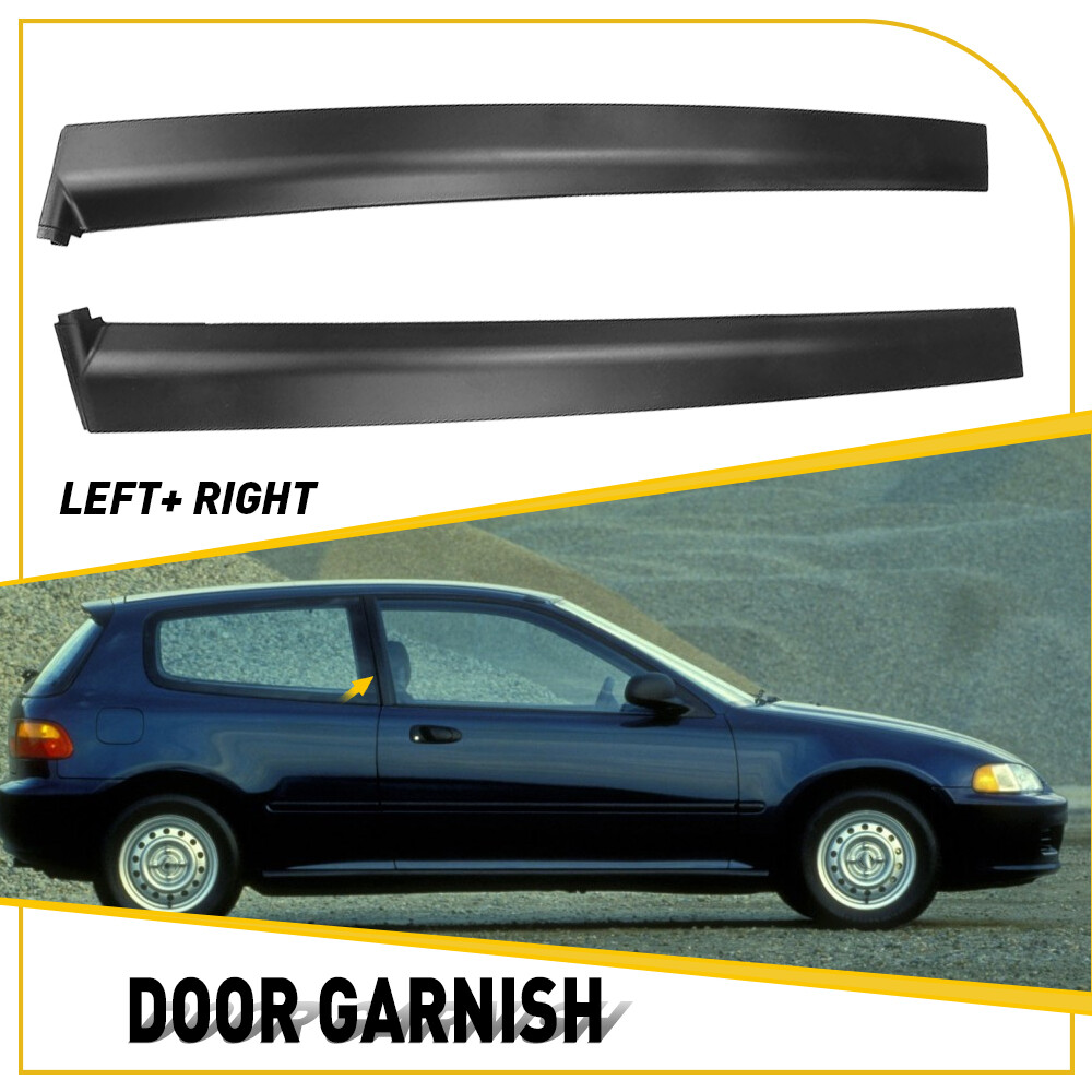 For 92-95 Honda Civic 2/3 door hatchback Coupe Door Pillar Sash