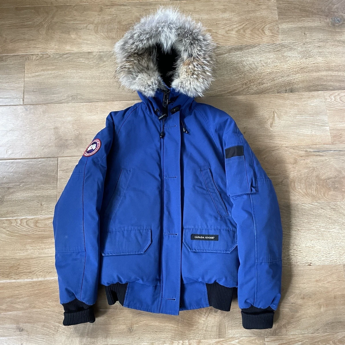 blue canada goose jacket womens